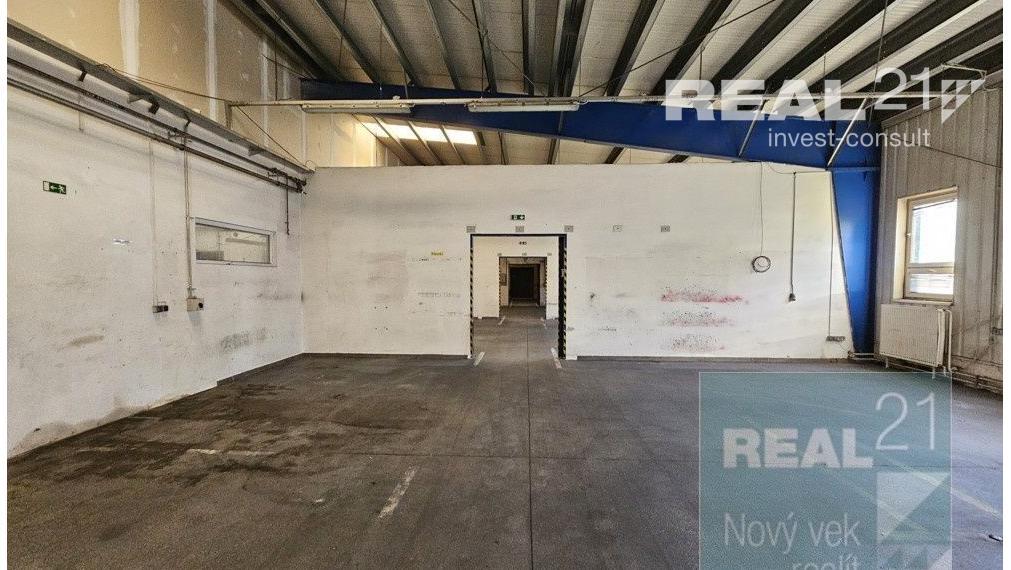 Ponúkame na prenájom výrobné a skladové priestory v modernej hale o ploche 2249 m2.