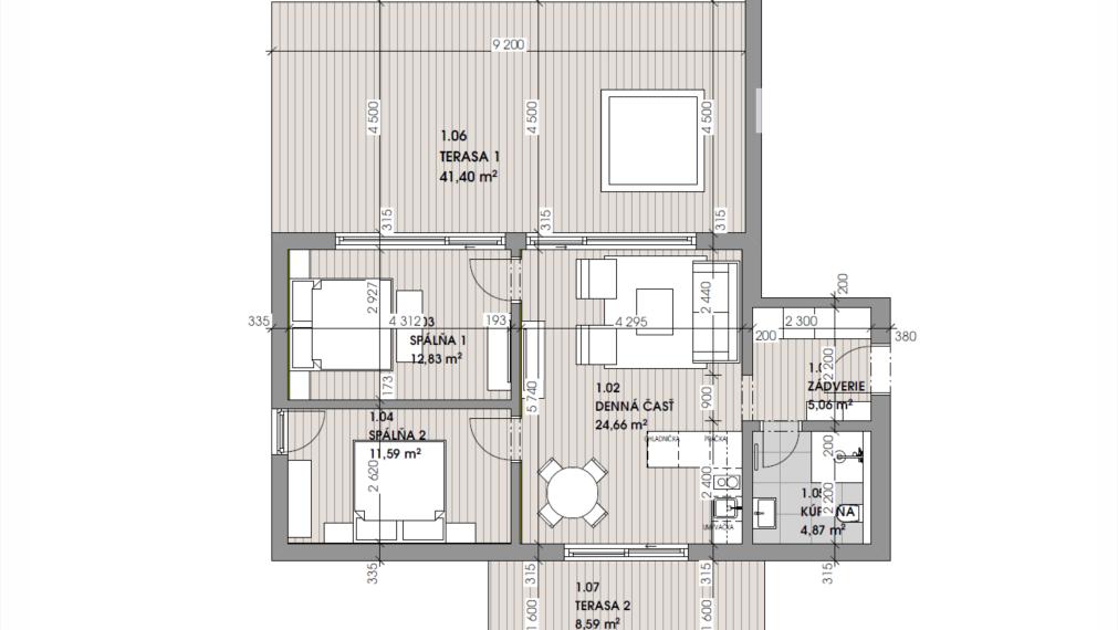 Rezervované! Exkluzívny 3 izbový apartmán s výhľadom na Lomnický štít priamo v srdci golfového areálu Black Stork – Veľká Lomnica. Možný odpočet DPH.