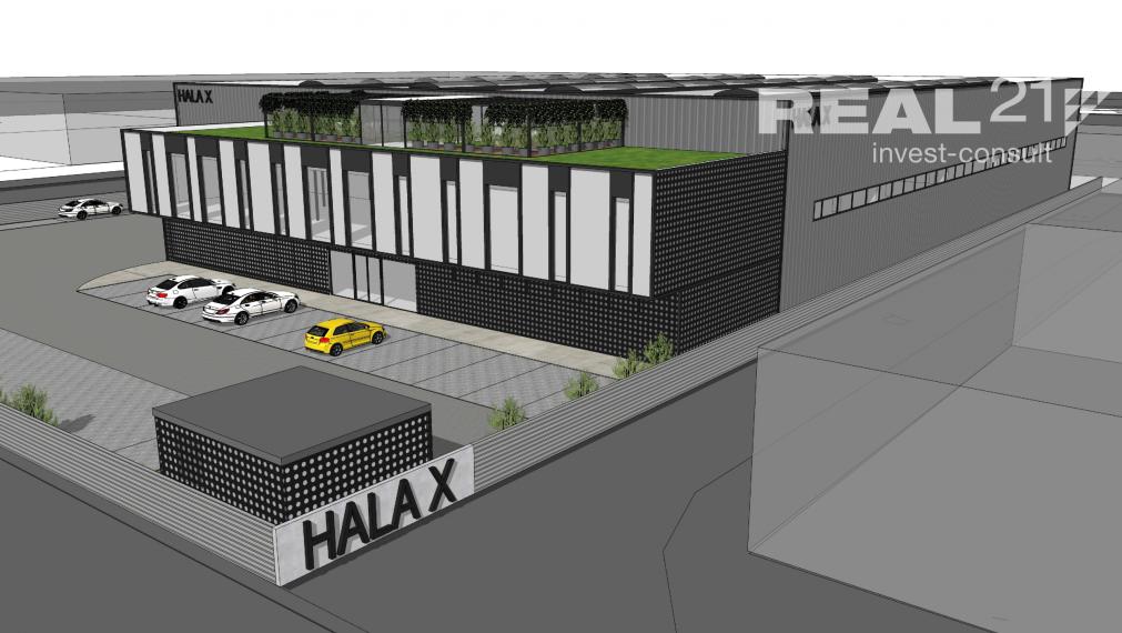 Výrobno-skladová hala na prenájom – BTS projekt Považská Bystrica.