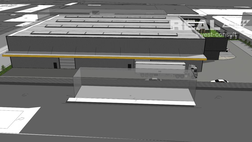 Výrobno-skladová hala na prenájom – BTS projekt Považská Bystrica.