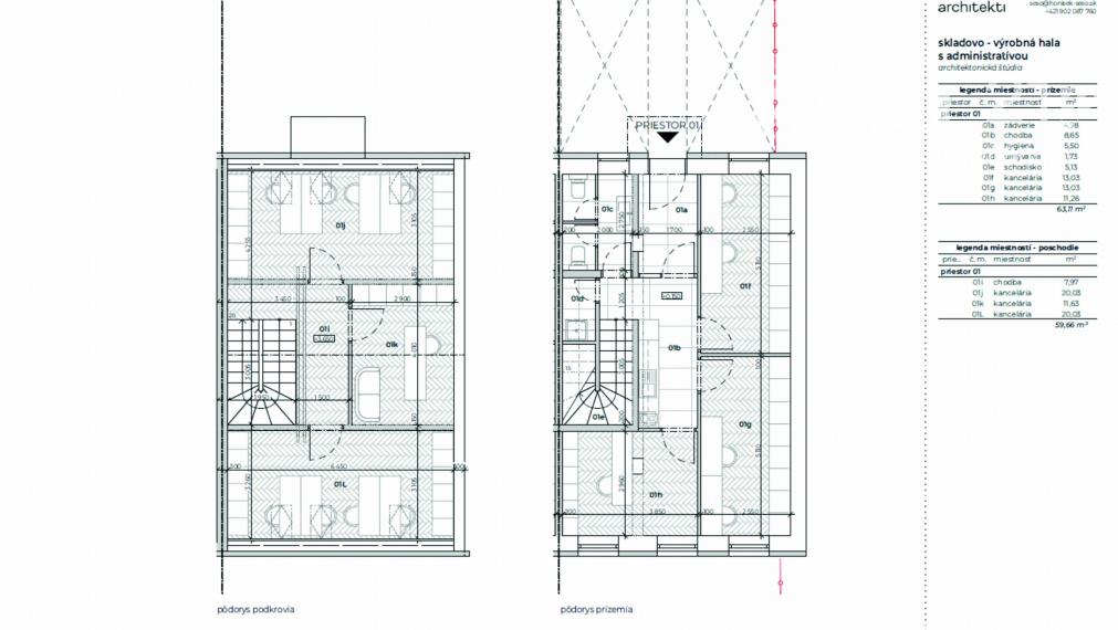 Moderné administratívno-obchodné priestory na prenájom.