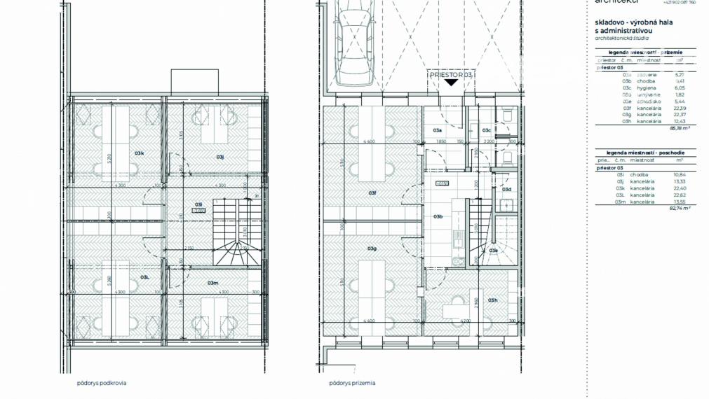 Moderné administratívno-obchodné priestory na prenájom.