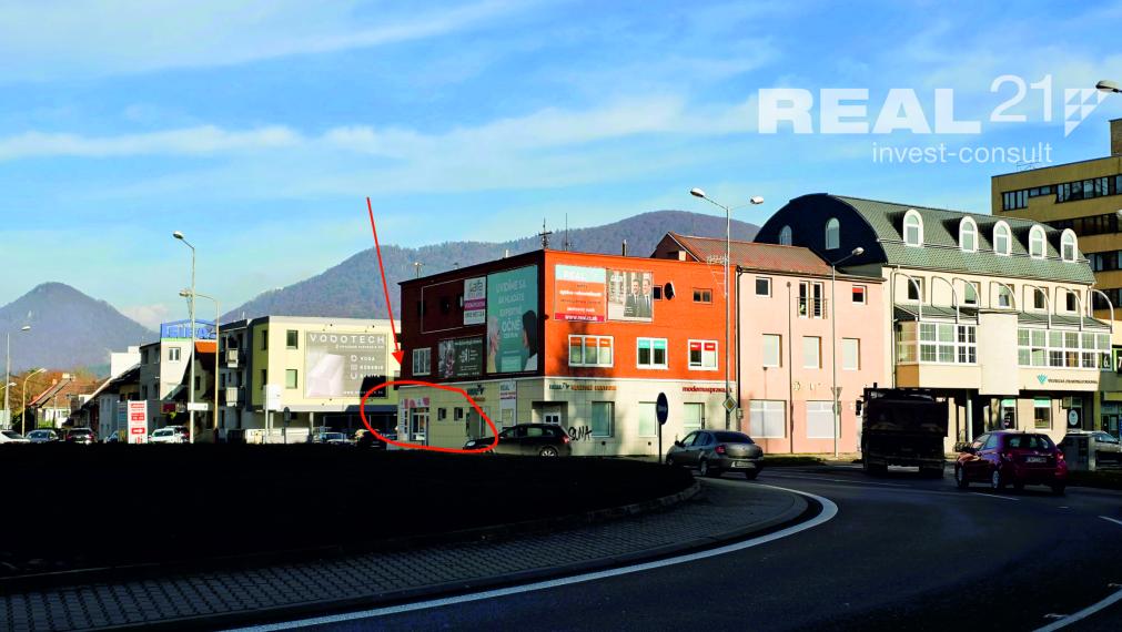 Rezervované! Ponúkame na prenájom obchodný priestor v širšom centre mesta.