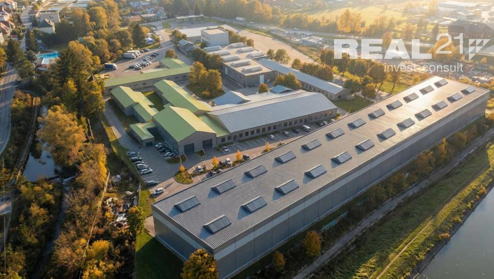 Moderné zrekonštruované výrobno-skladové haly na prenájom.