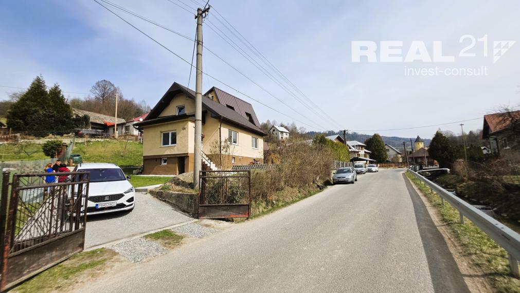 Zrekonštruovaný 3-izbový rodinný dom v obci Lodno pri Kysuckom Novom Meste