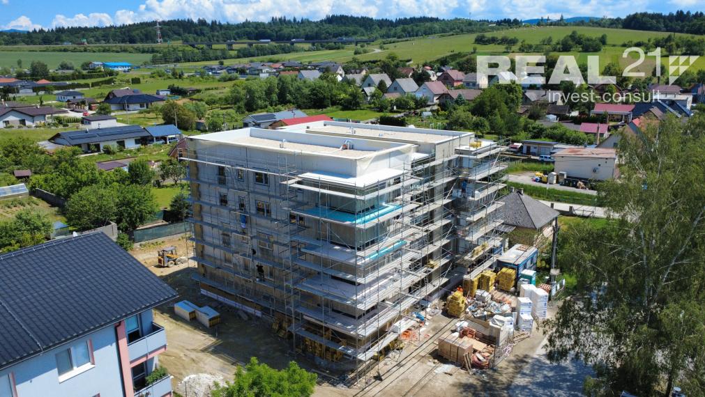 Bývanie Sverepec - nové 1, 2 a 3 izbové byty v modernej novostavbe.