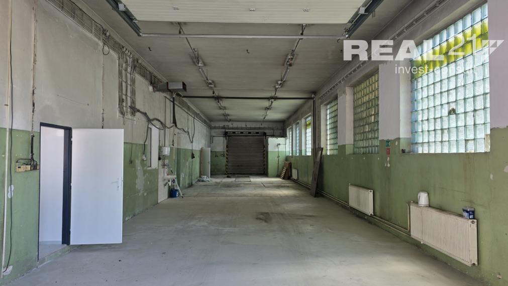Prenájom výrobnej haly s administratívou – 317 m²