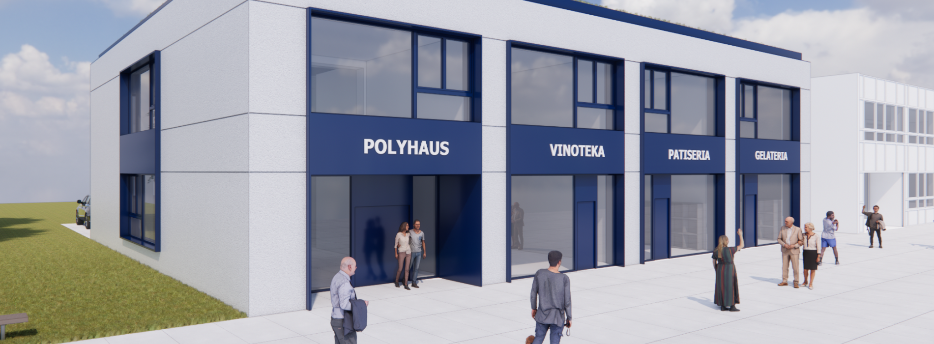 Polyfunkčná budova Považská Bystrica