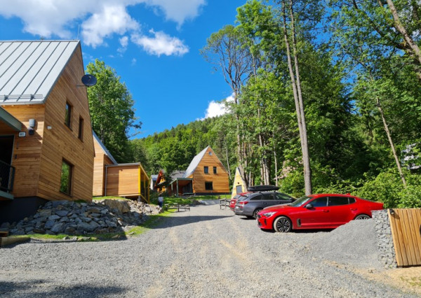 Chatový rezort 3 Vydry na Táloch v Nízkych Tatrách.