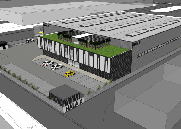 Výrobno-skladová hala na prenájom – BTS projekt Považská Bystrica.