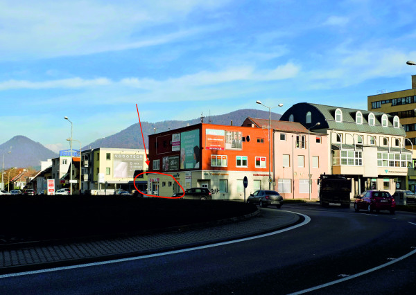 Ponúkame na prenájom obchodný priestor v širšom centre mesta.