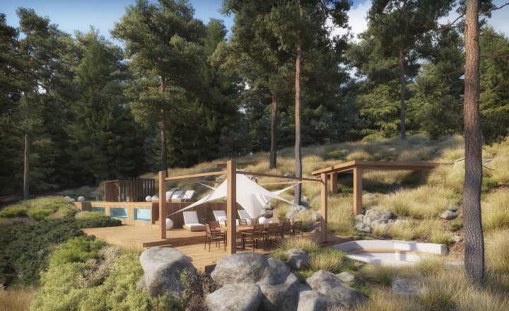 Nový projekt! TREESNA LAKE VILLAS & SPA - fotografia 4