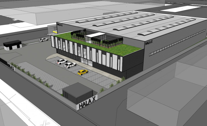 Výrobno-skladová hala na prenájom – BTS projekt Považská Bystrica.